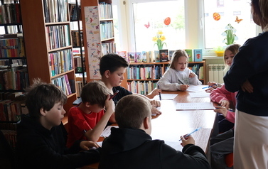 Akcja Żonkile w naszej bibliotece 1