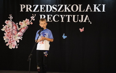 Przedszkolaki recytują 34