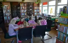 Relacja z wizyty przedszkolak&oacute;w w Bibliotece w Mielniku 3