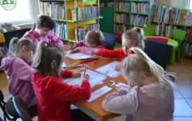 Relacja z wizyty przedszkolak&oacute;w w Bibliotece w Mielniku 10