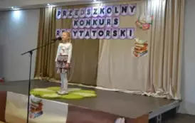 Przedszkolaki recytują 3