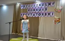 Przedszkolaki recytują 23