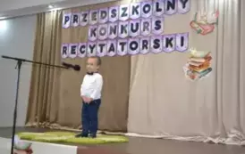 Przedszkolaki recytują 34