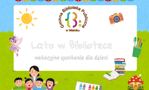 Lato w Bibliotece – wakacyjne spotkania dla dzieci
