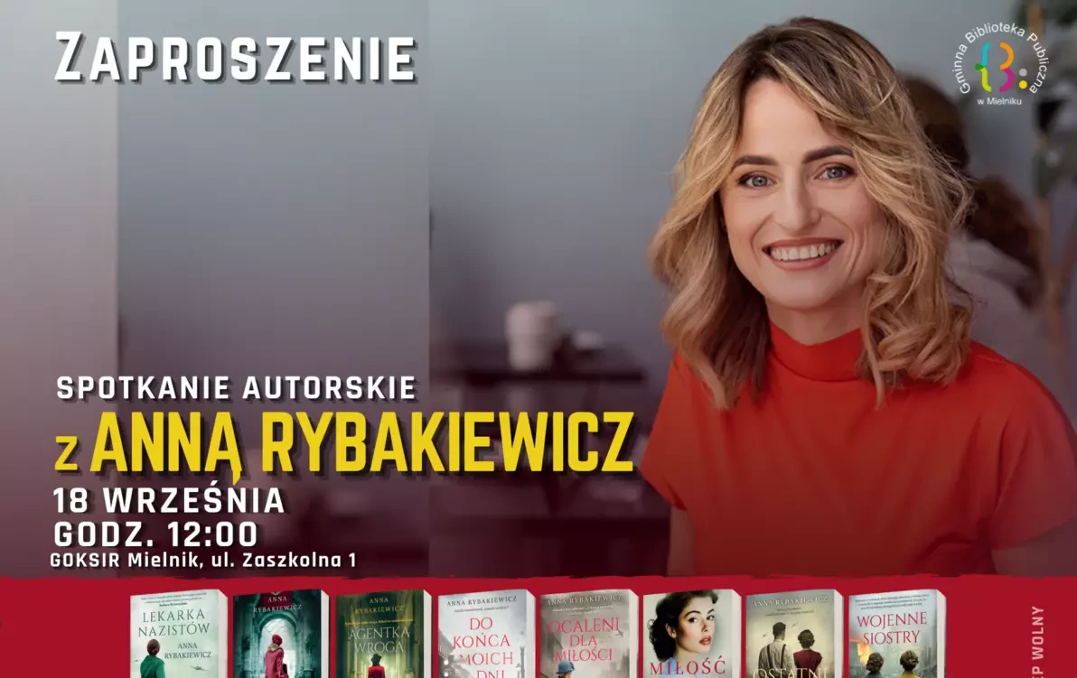 Zdjęcie do Spotkanie autorskie z Anną Rybakiewicz 